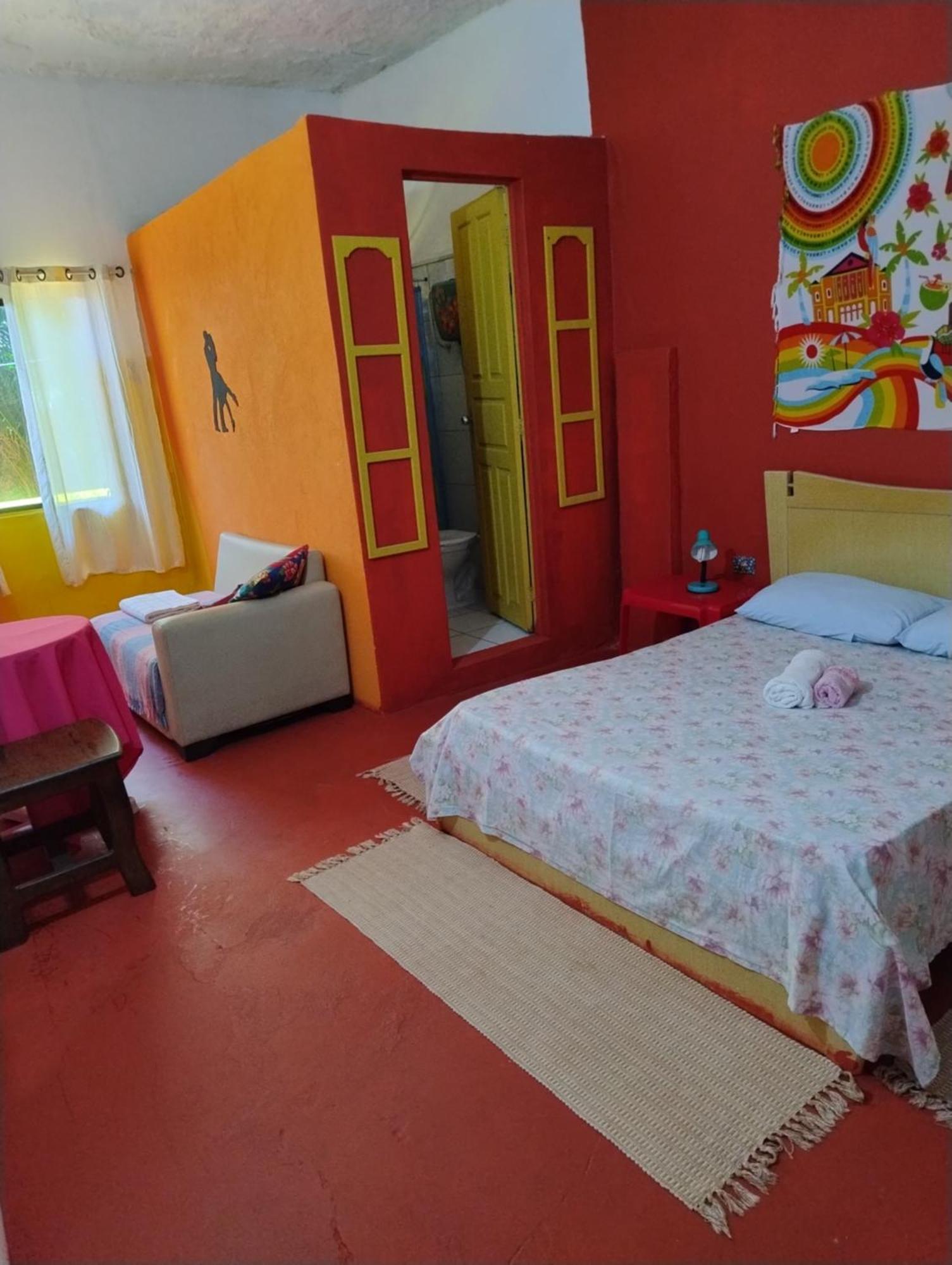 Perto Do Aeroporto De Salvador - Dona Pitanga Hostel Lauro de Freitas Ngoại thất bức ảnh